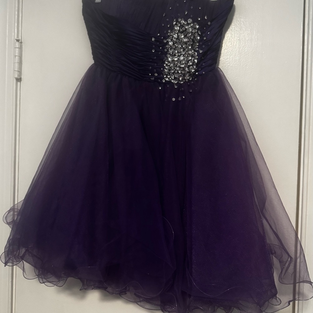 Elegant Purple Dress